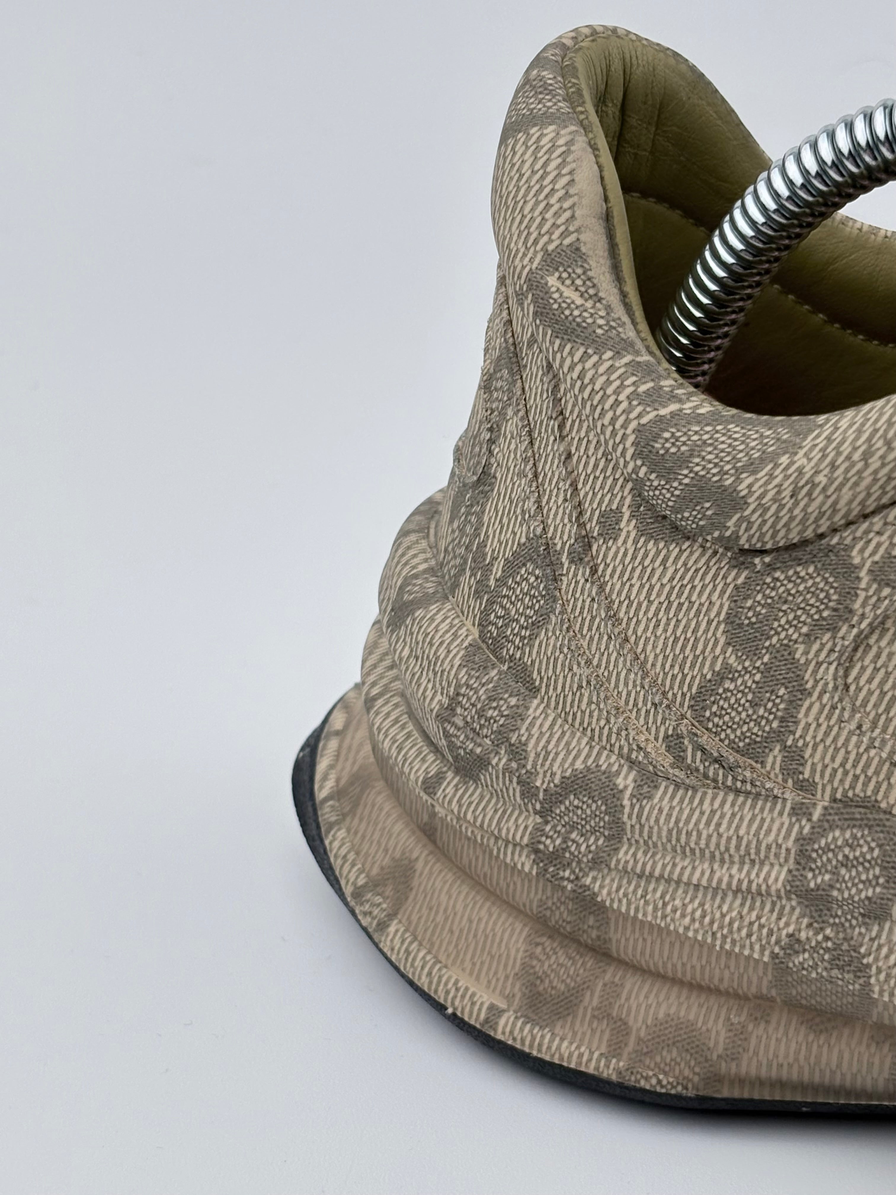 Gucci Run Beige Et Rose Toile GG Canvas Taille 38