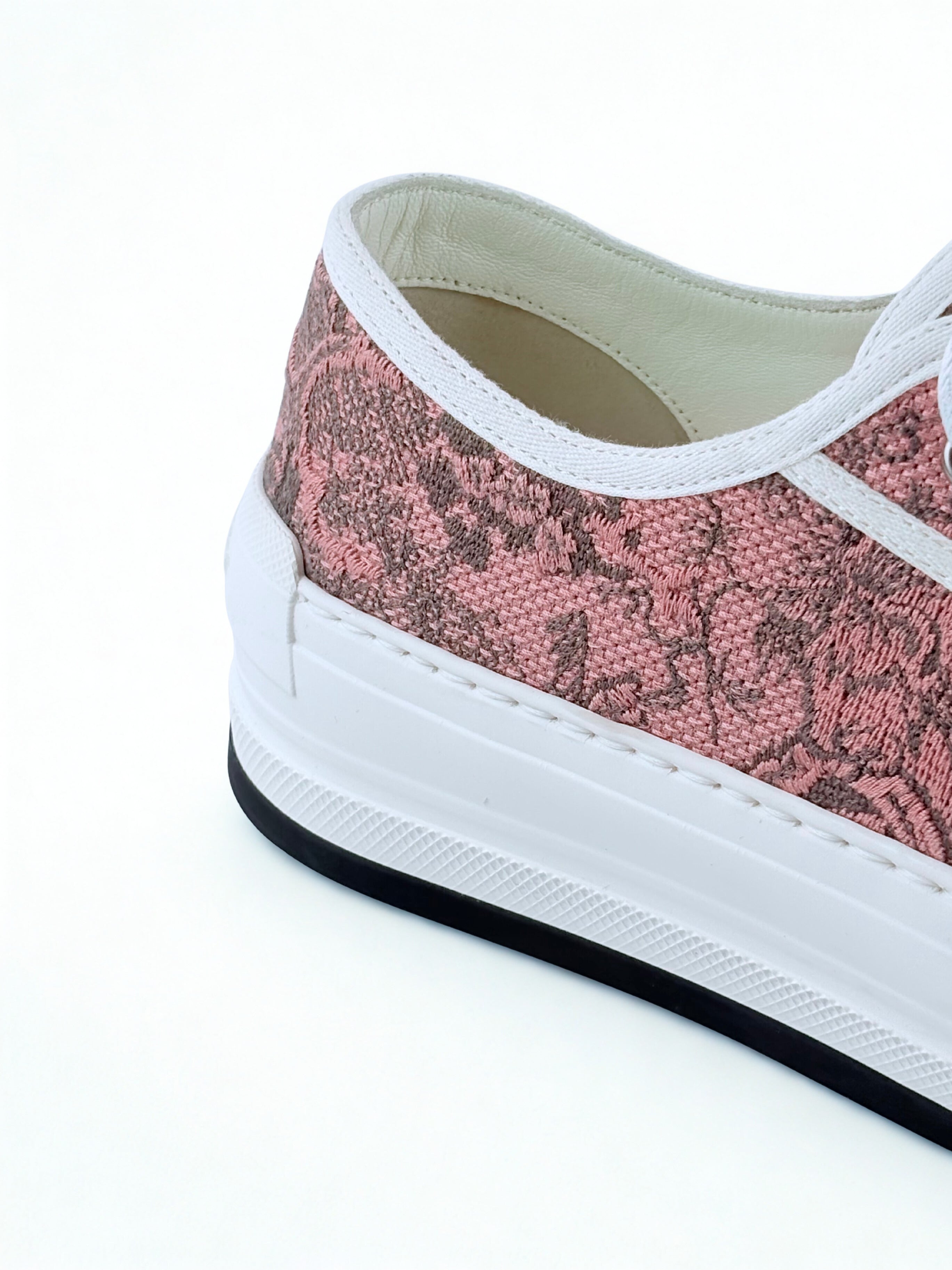 Dior Walkn Plate-forme Rose à Jacquard Taille 39