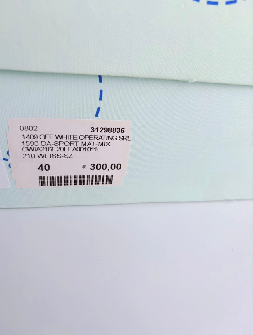 Sneakers Off-White Moutains Rose et Blanche Taille 40