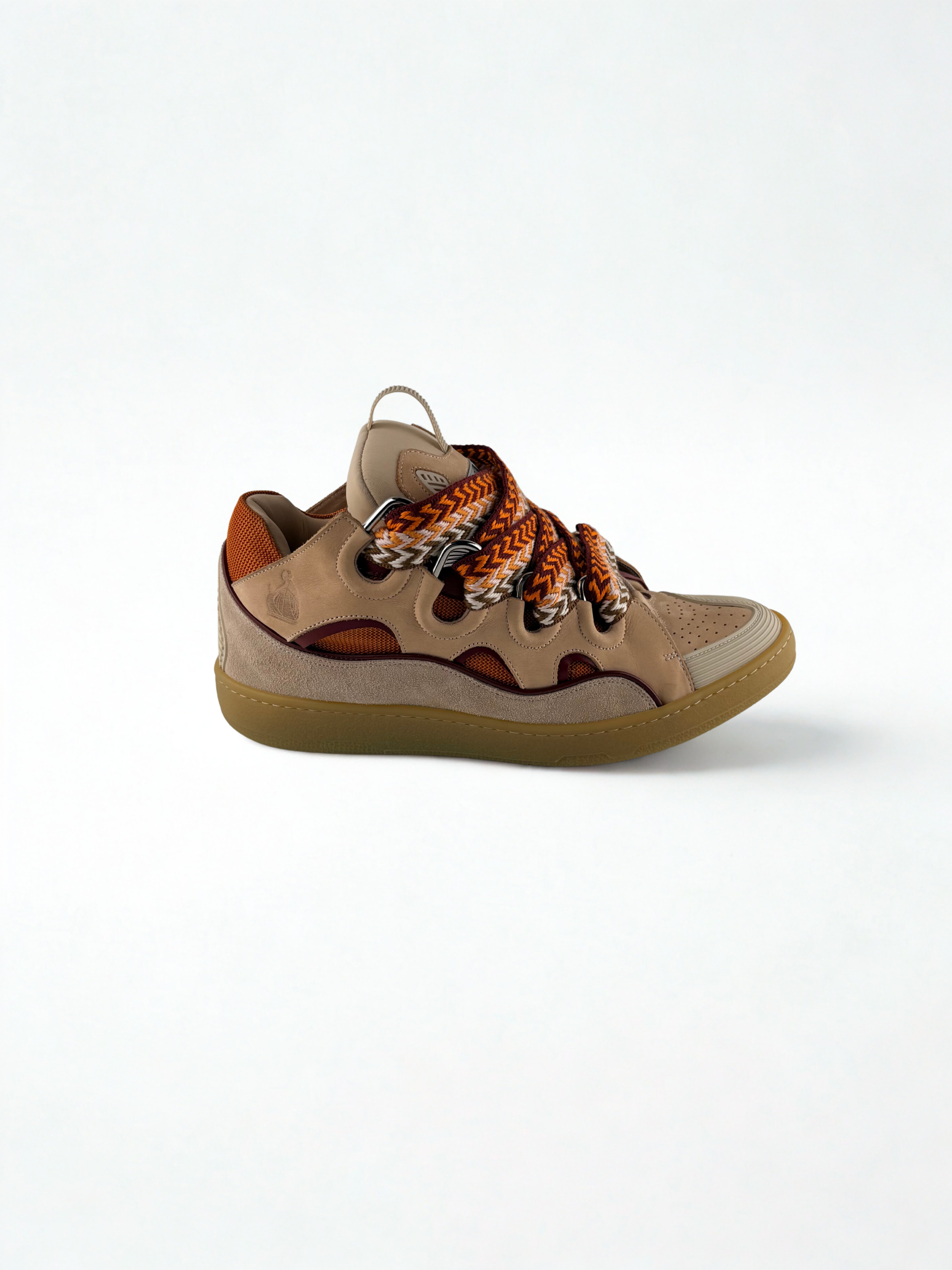 Lanvin Curb Xl Orange et Bordeaux Taille 44