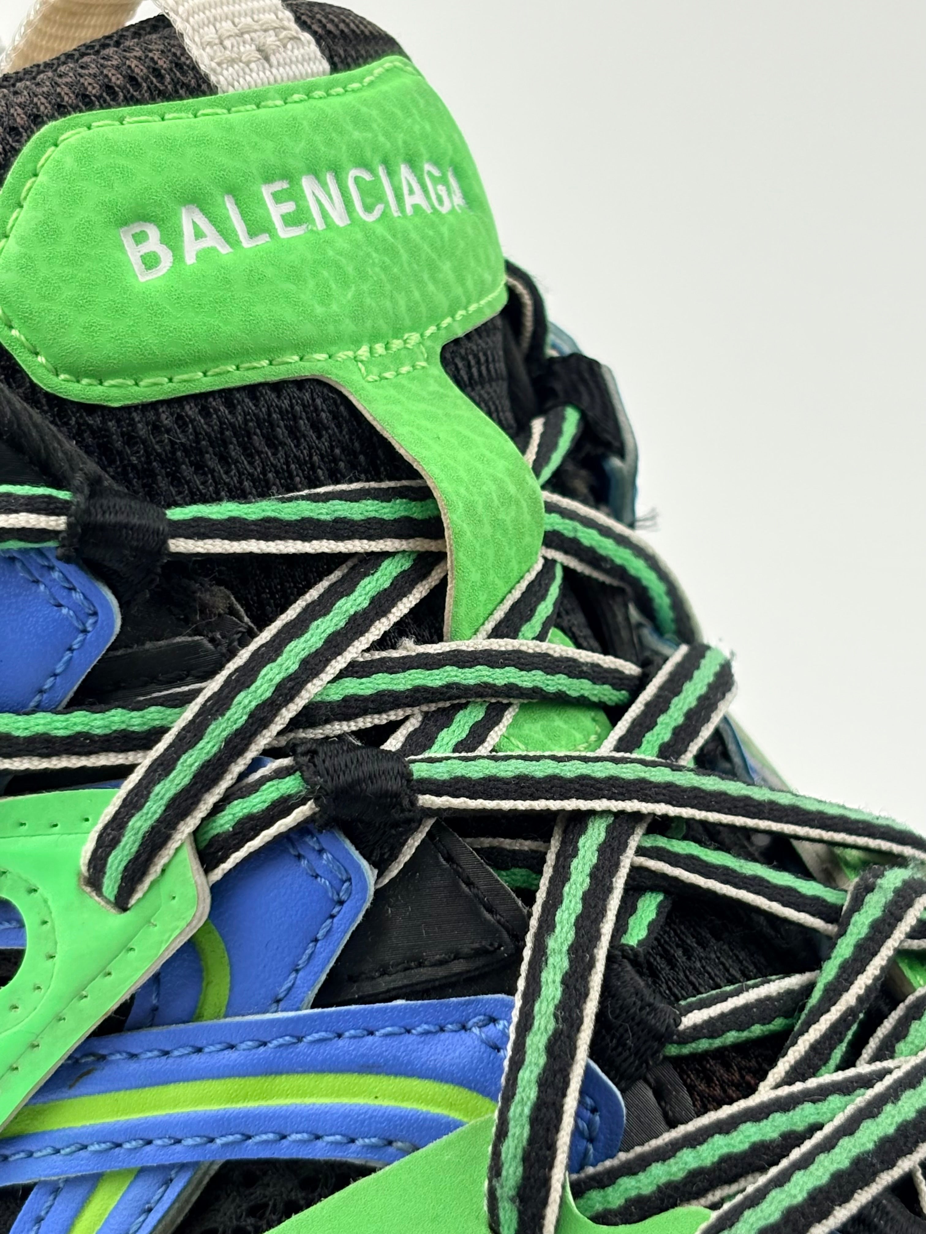 Chaussure Balenciaga Track Verte et Bleu Taille 39