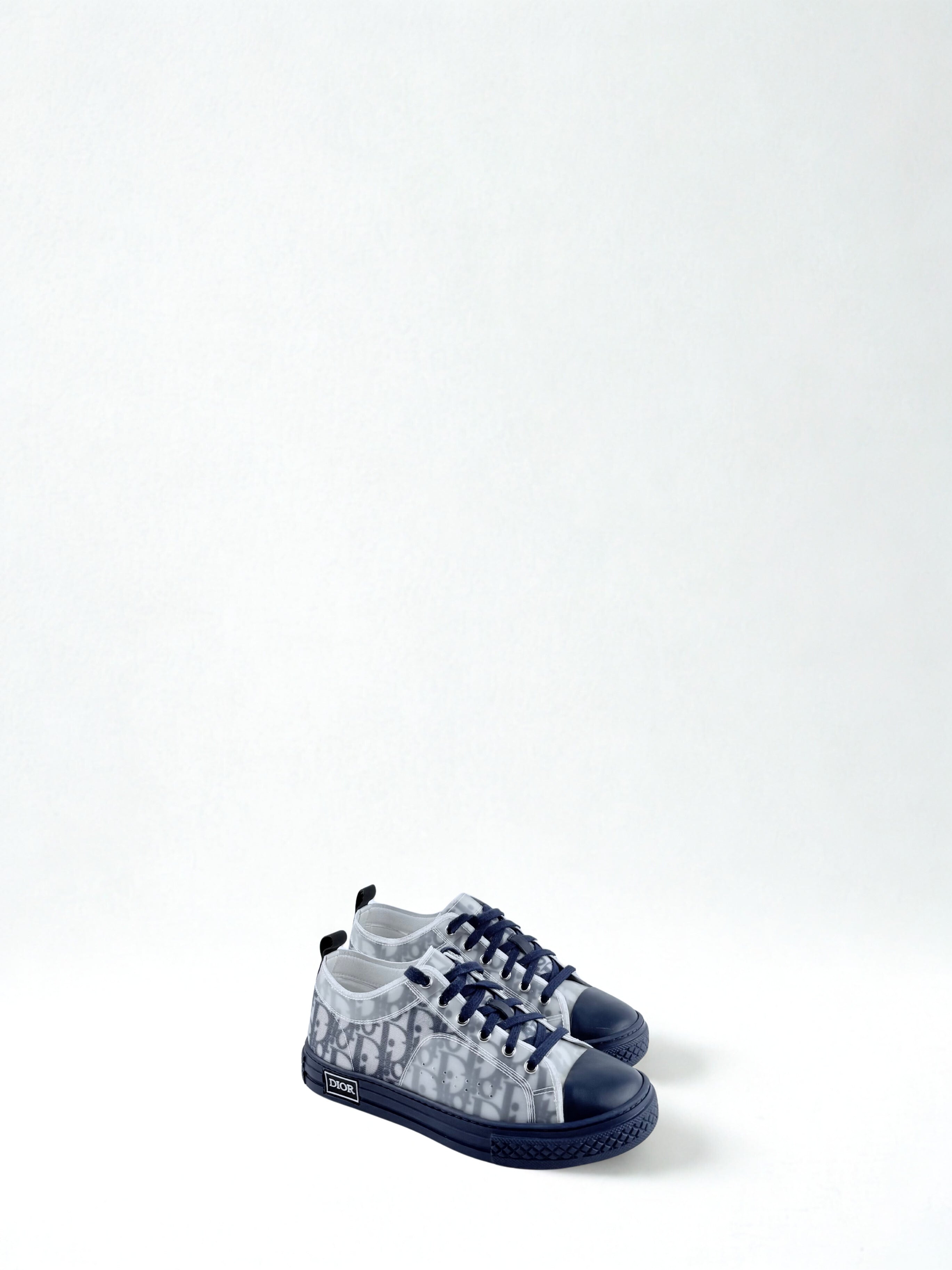 Dior B23 Low Monogramme Bleu Marine Taille 35