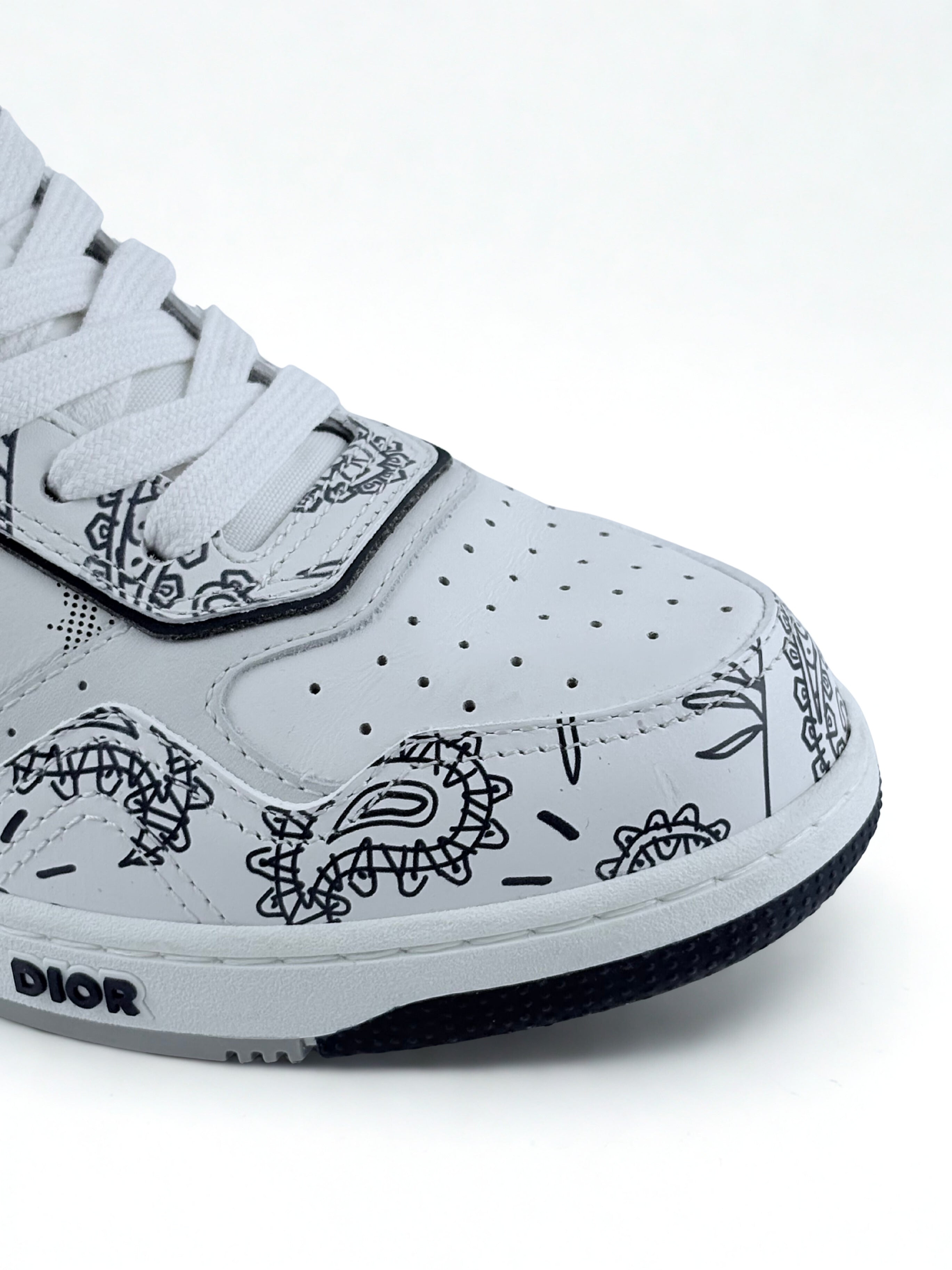 Sneakers Dior B27 Paisley Monogramme Blanche Taille 37