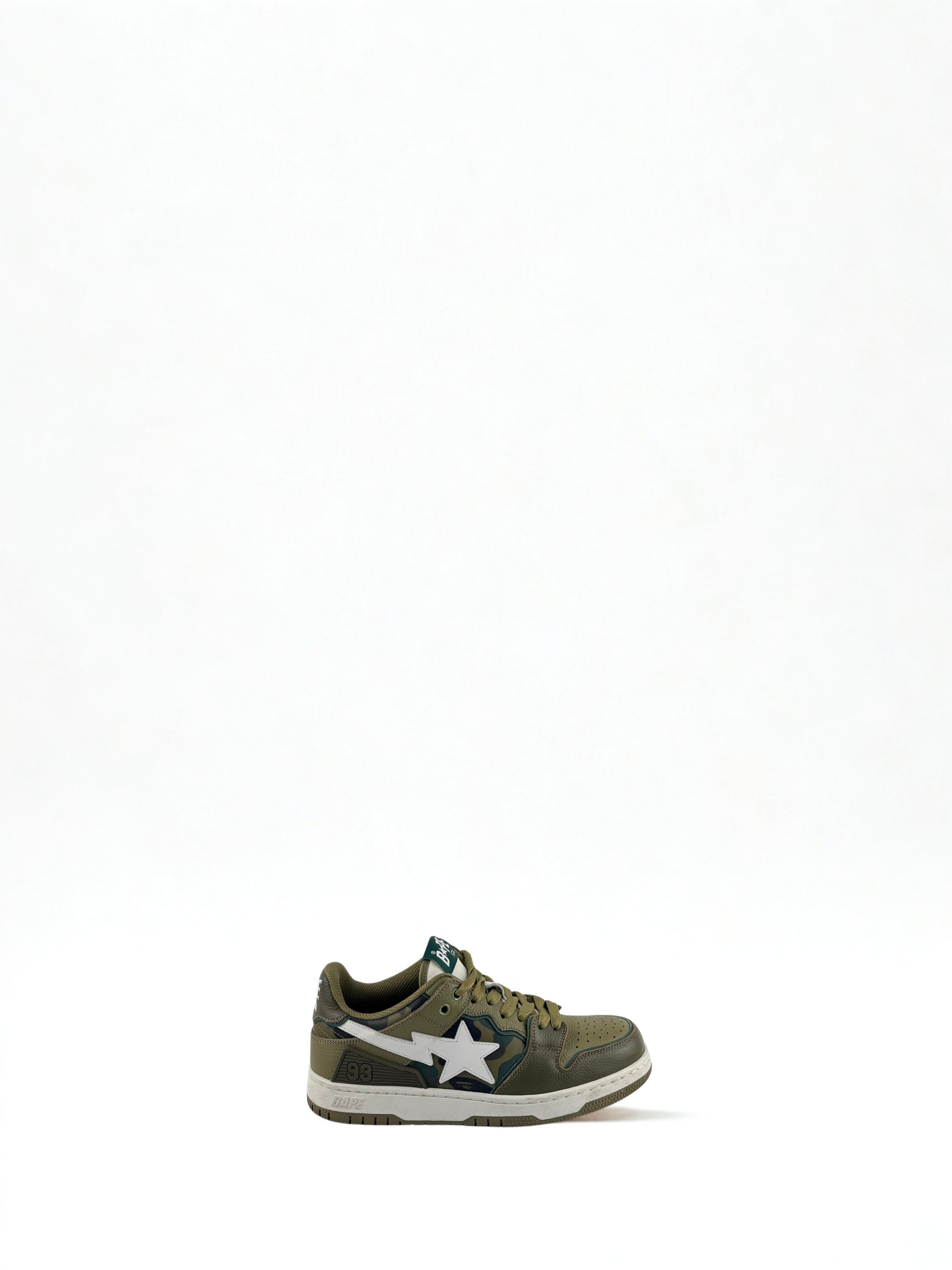 Chaussure Bapesta 93 Olive Green Taille 40