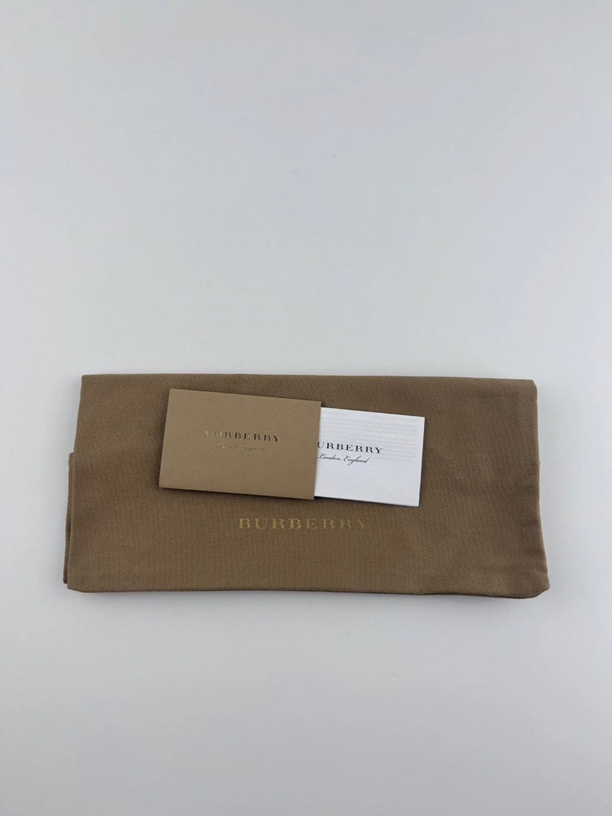 Burberry Sliper Marron et Beige Burberry Check Taille 38