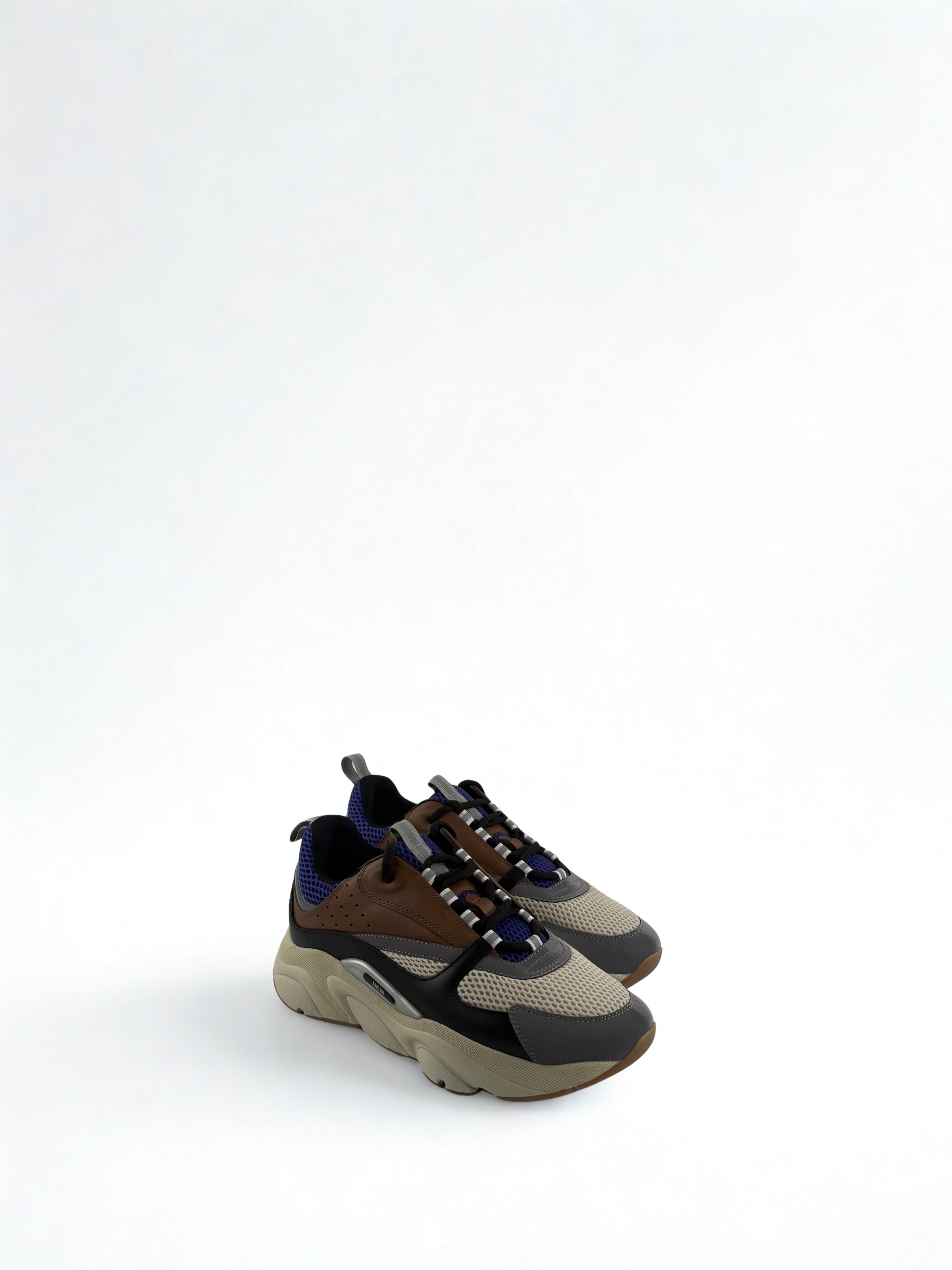 Sneakers Dior B22 Marron et Bleu Marine Taille 42