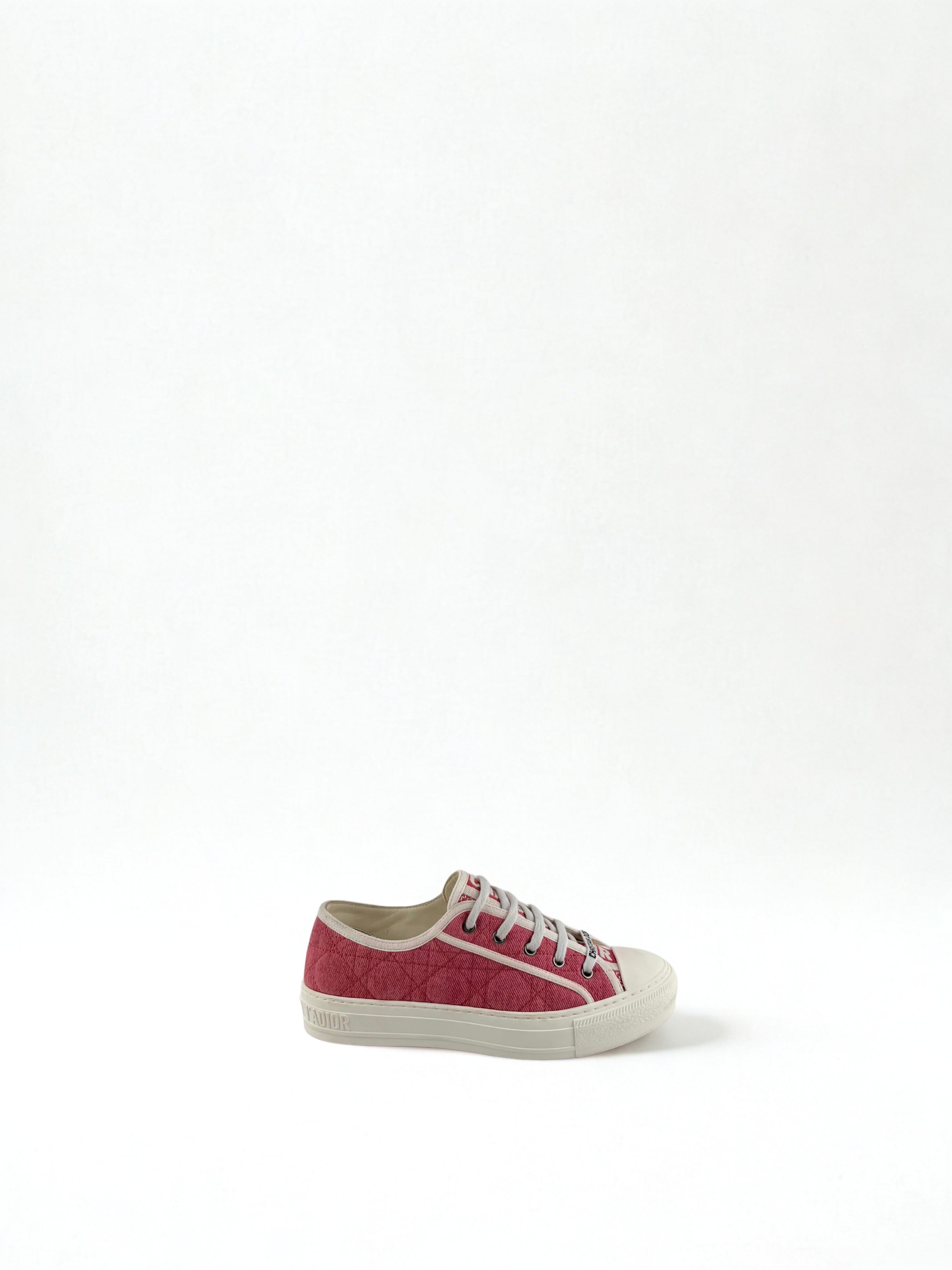 Dior Walkn Rose et Blanche Cannage Taille 38