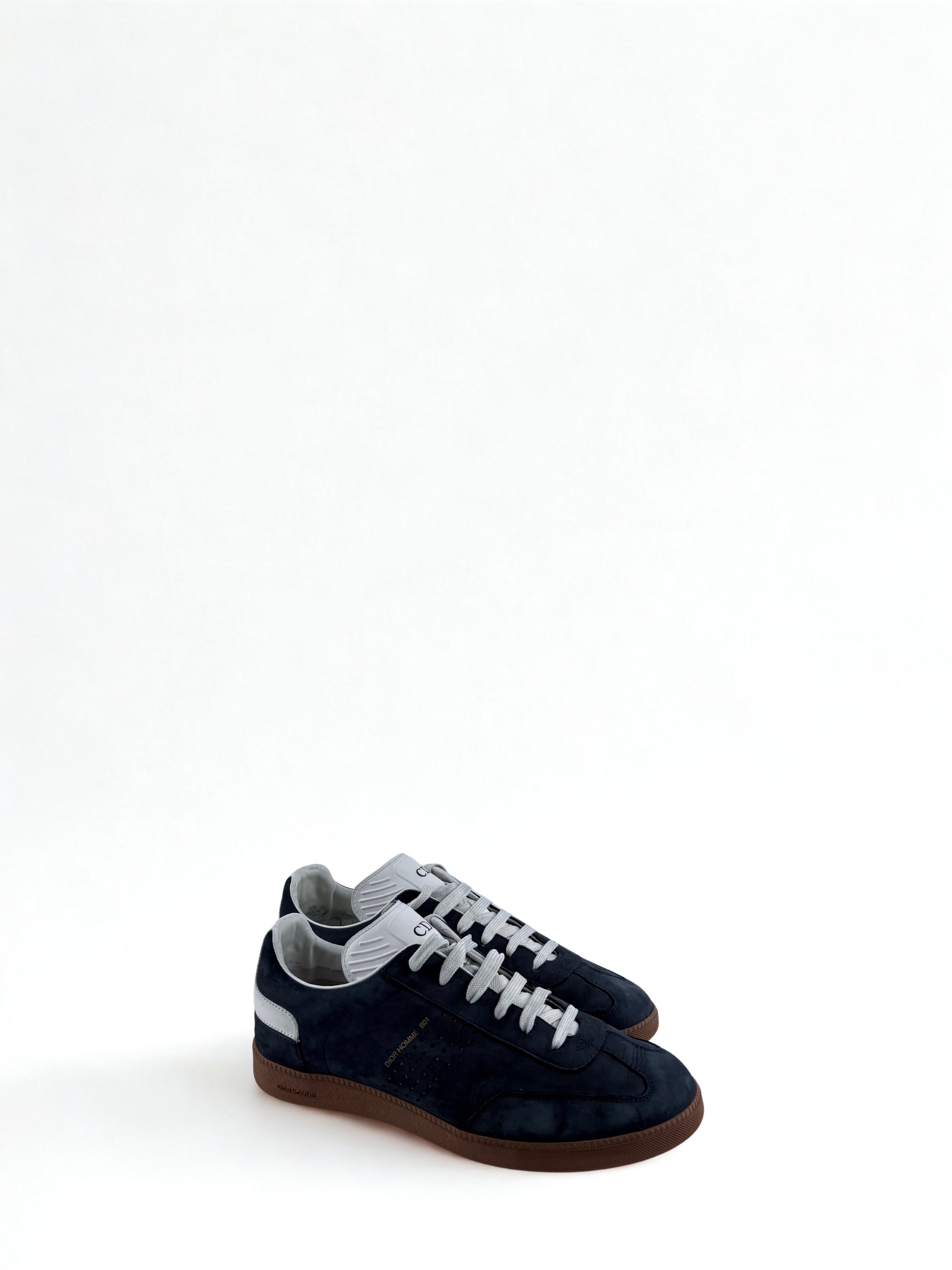 Chaussure Dior B01 Bleu Marine et Blanche Taille 39