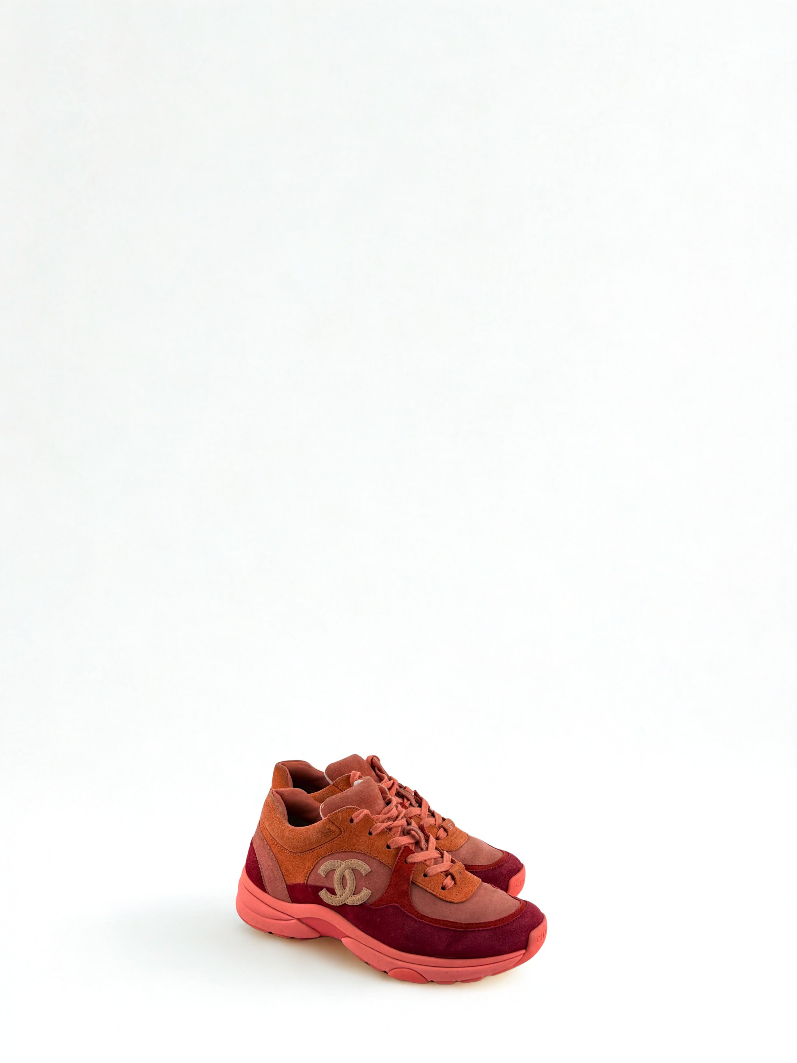 Chanel Runner Abricot/Rose Taille 40,5