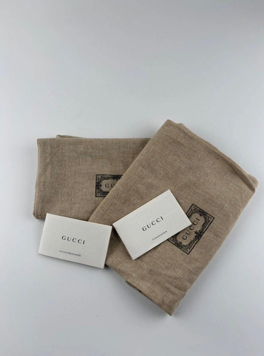 Gucci Rhyton Brique Rouge et Beige Toile Gg Canvas Taille 38