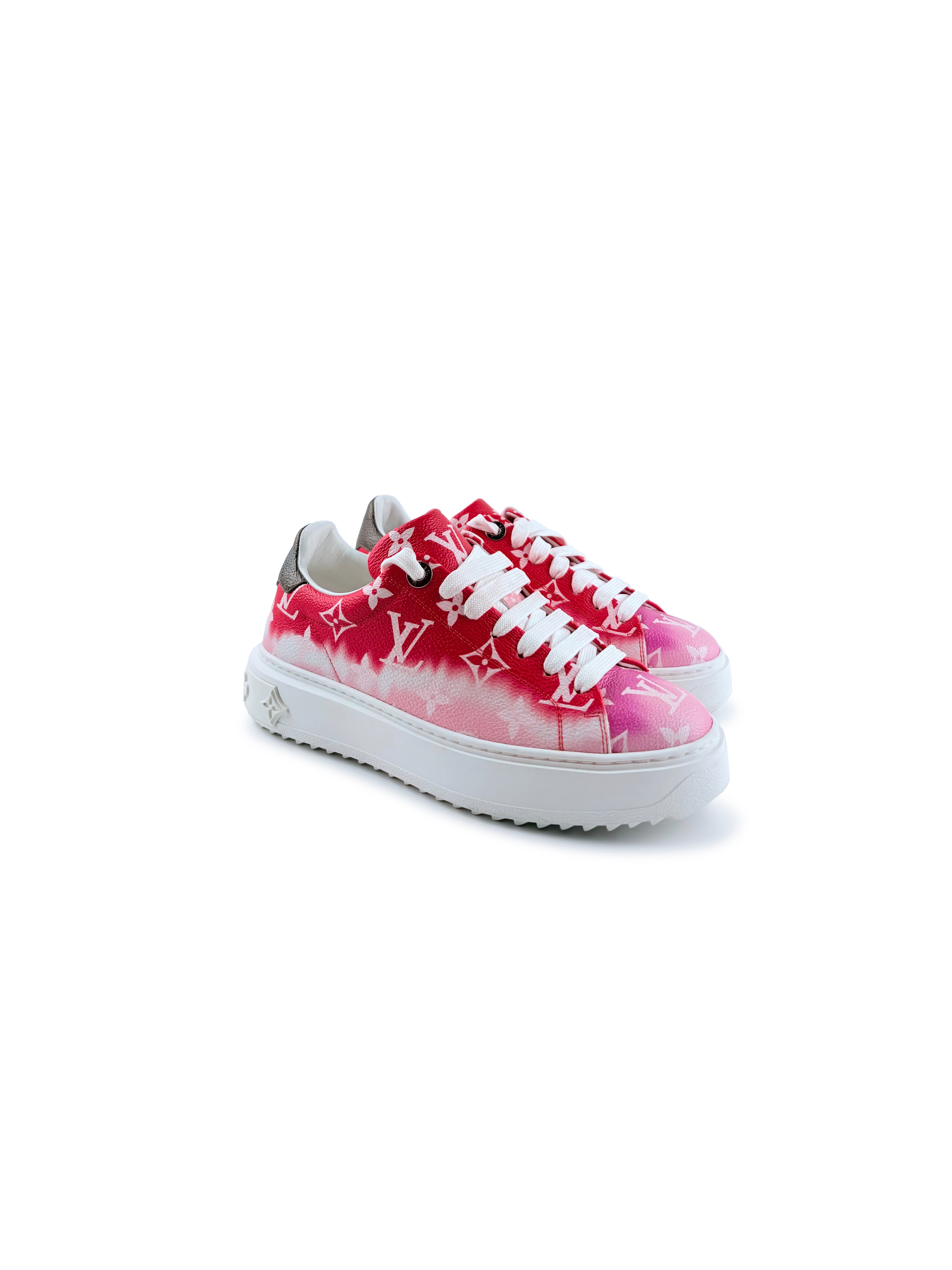Louis Vuitton Time Out Escale Rose et Blanc Édition Limité Taille 36