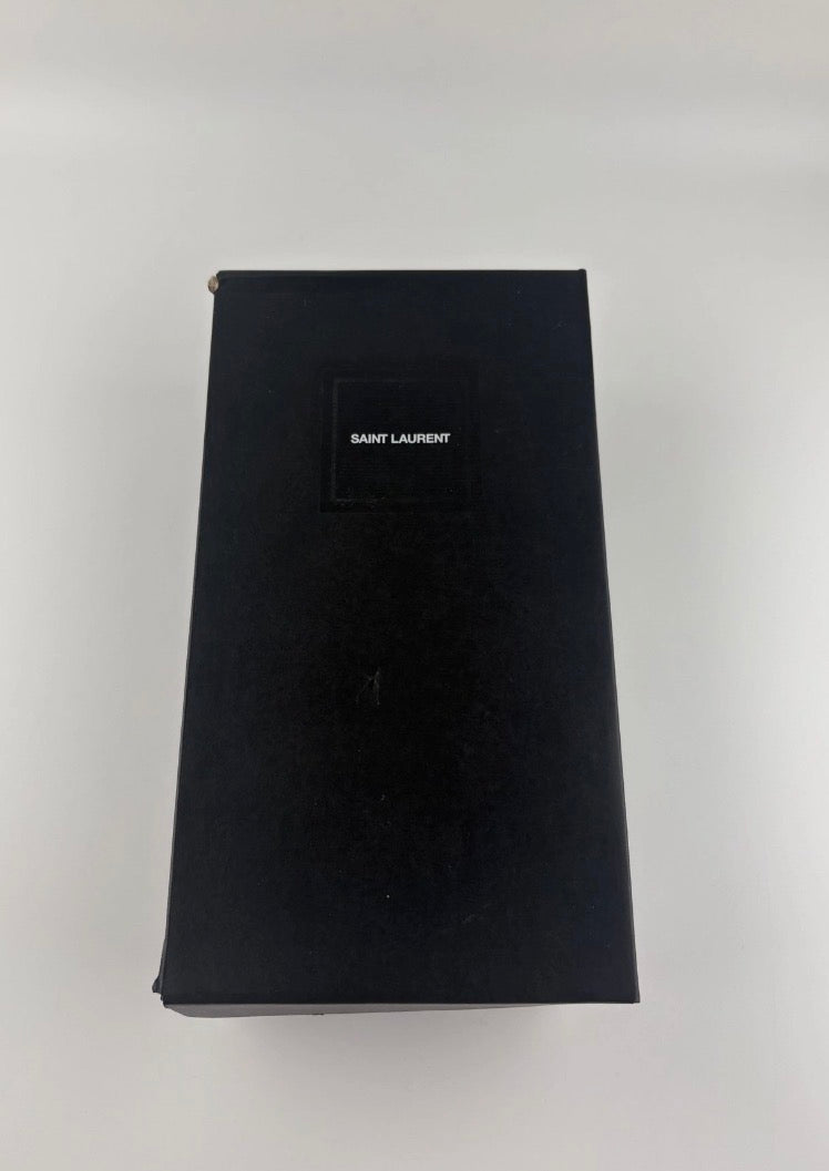 Espadrilles Noir Saint Laurent Taille 36,5