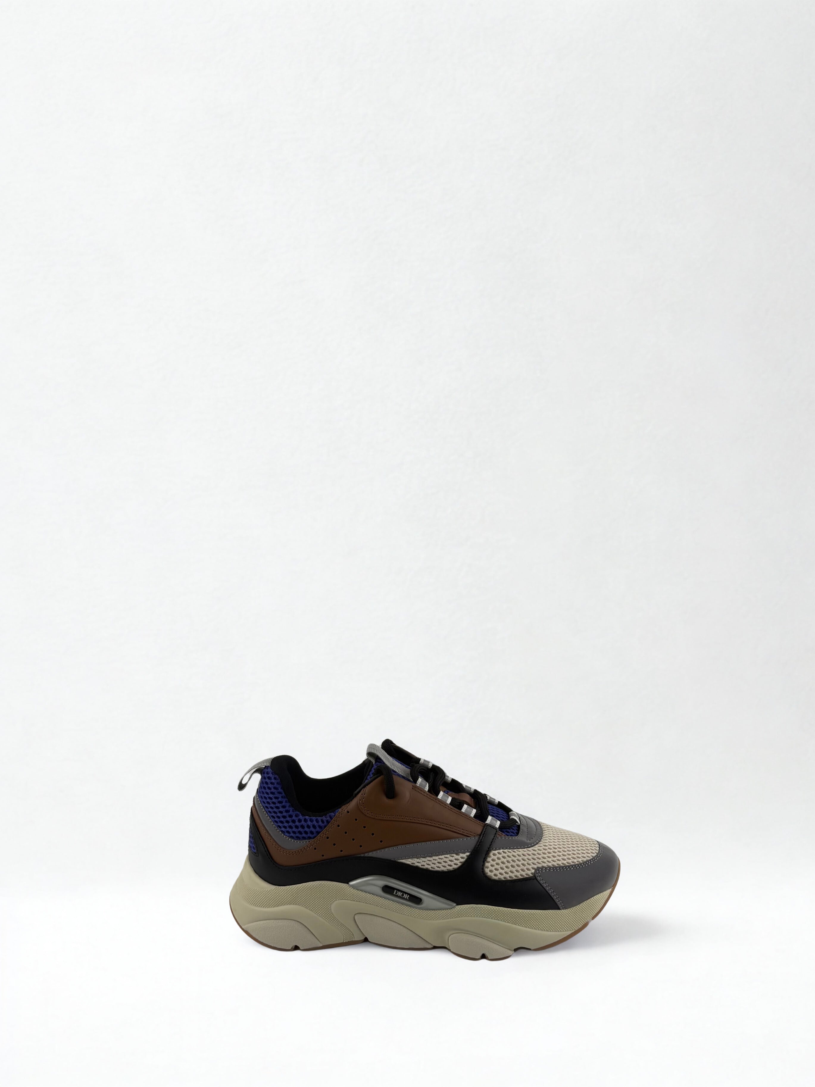 Sneakers Dior B22 Marron et Bleu Marine Taille 42