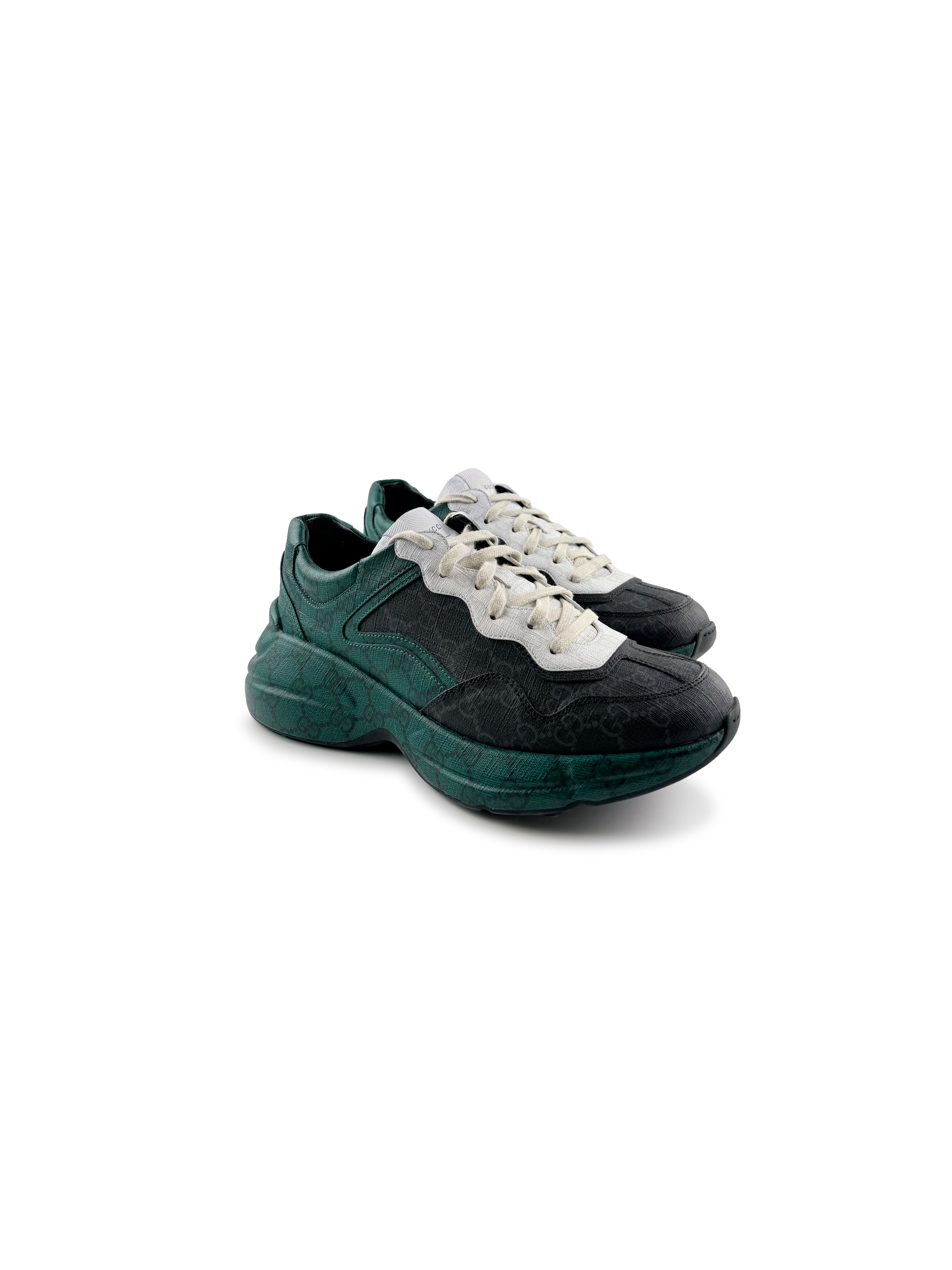 Gucci Rhyton Verte et Blanche Taille 41,5