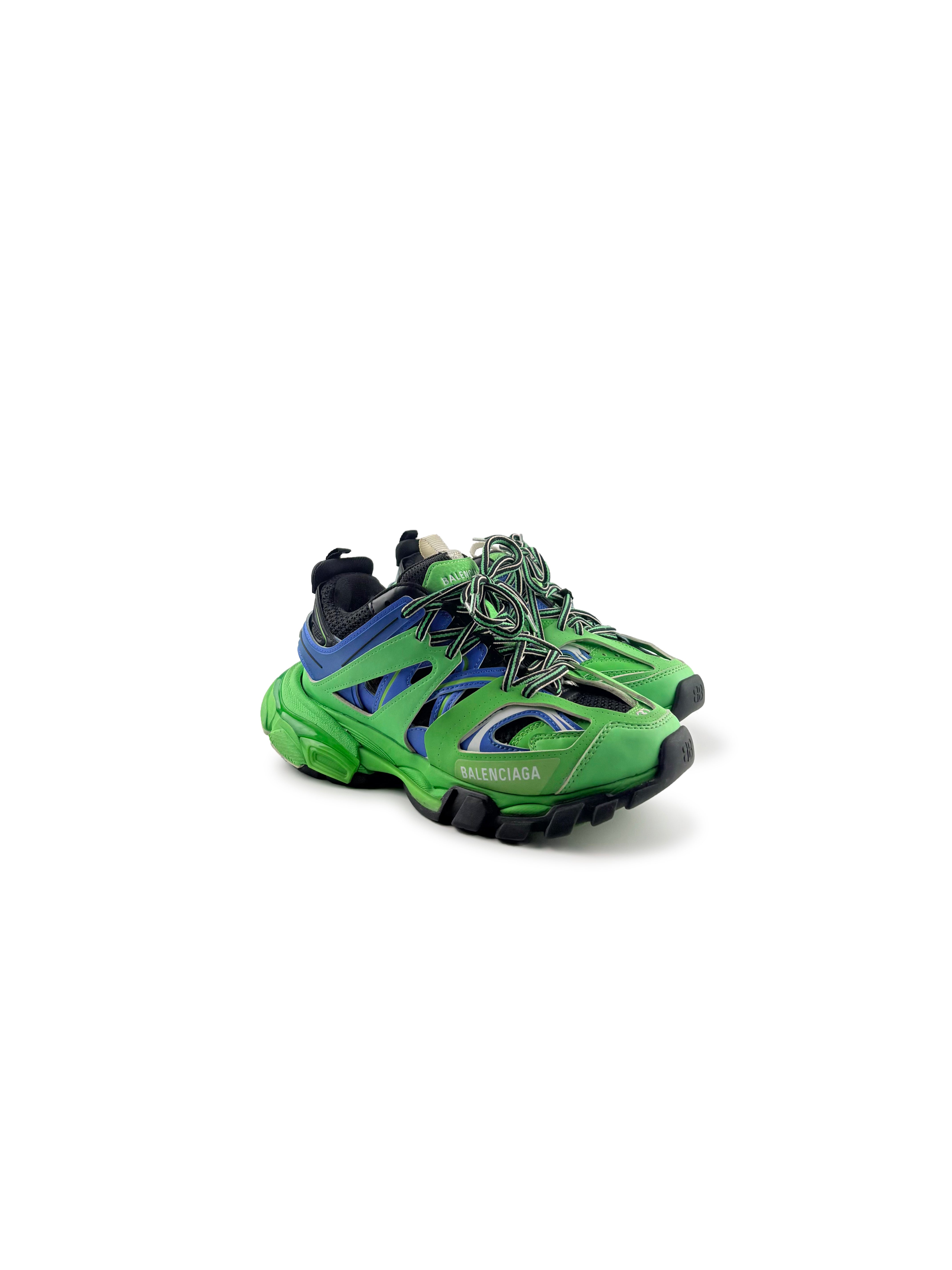 Chaussure Balenciaga Track Bleu et Vert Taille 37