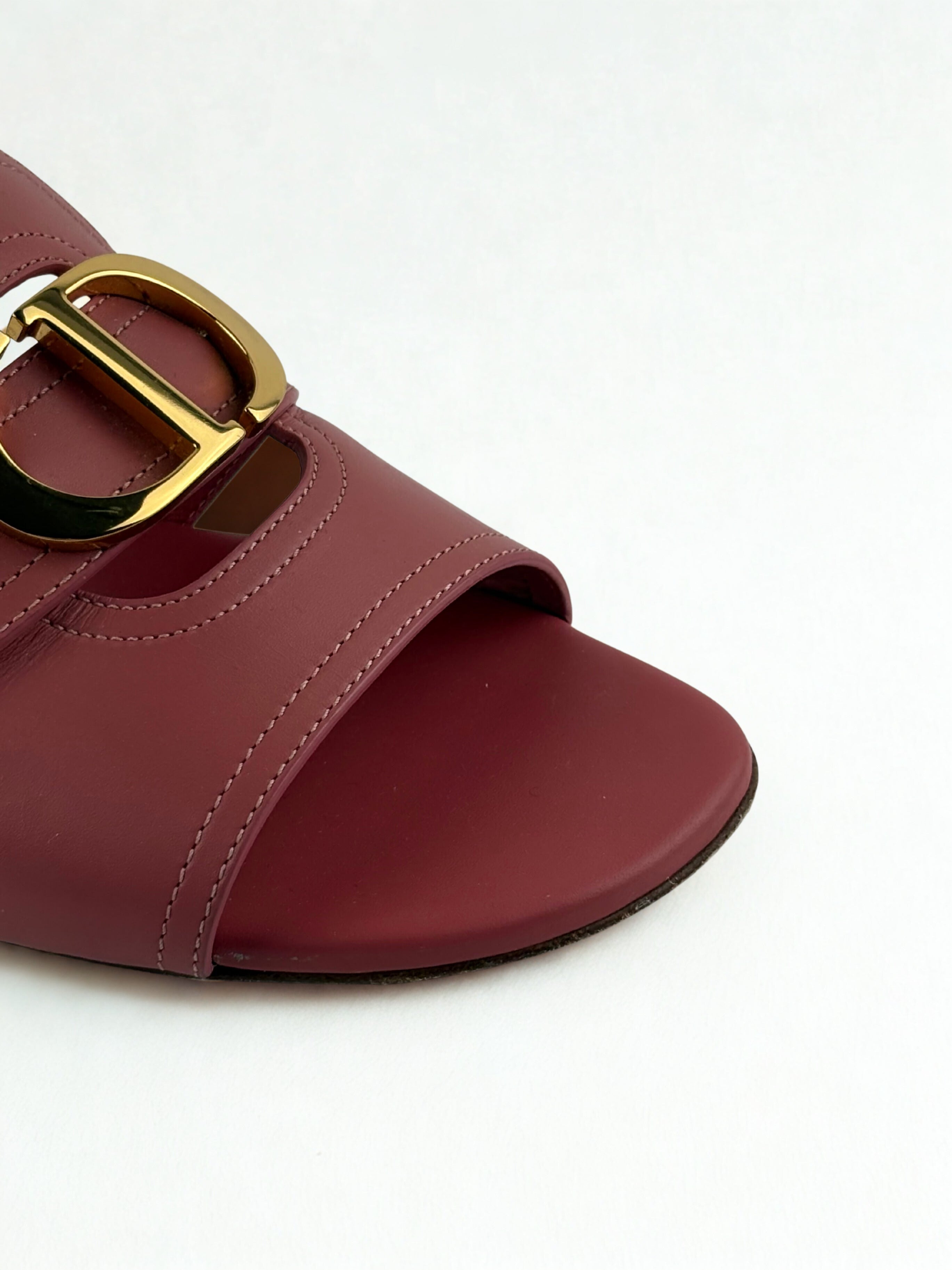 Dior Sandale 30 Montaigne Rose/Abricot Taille 38