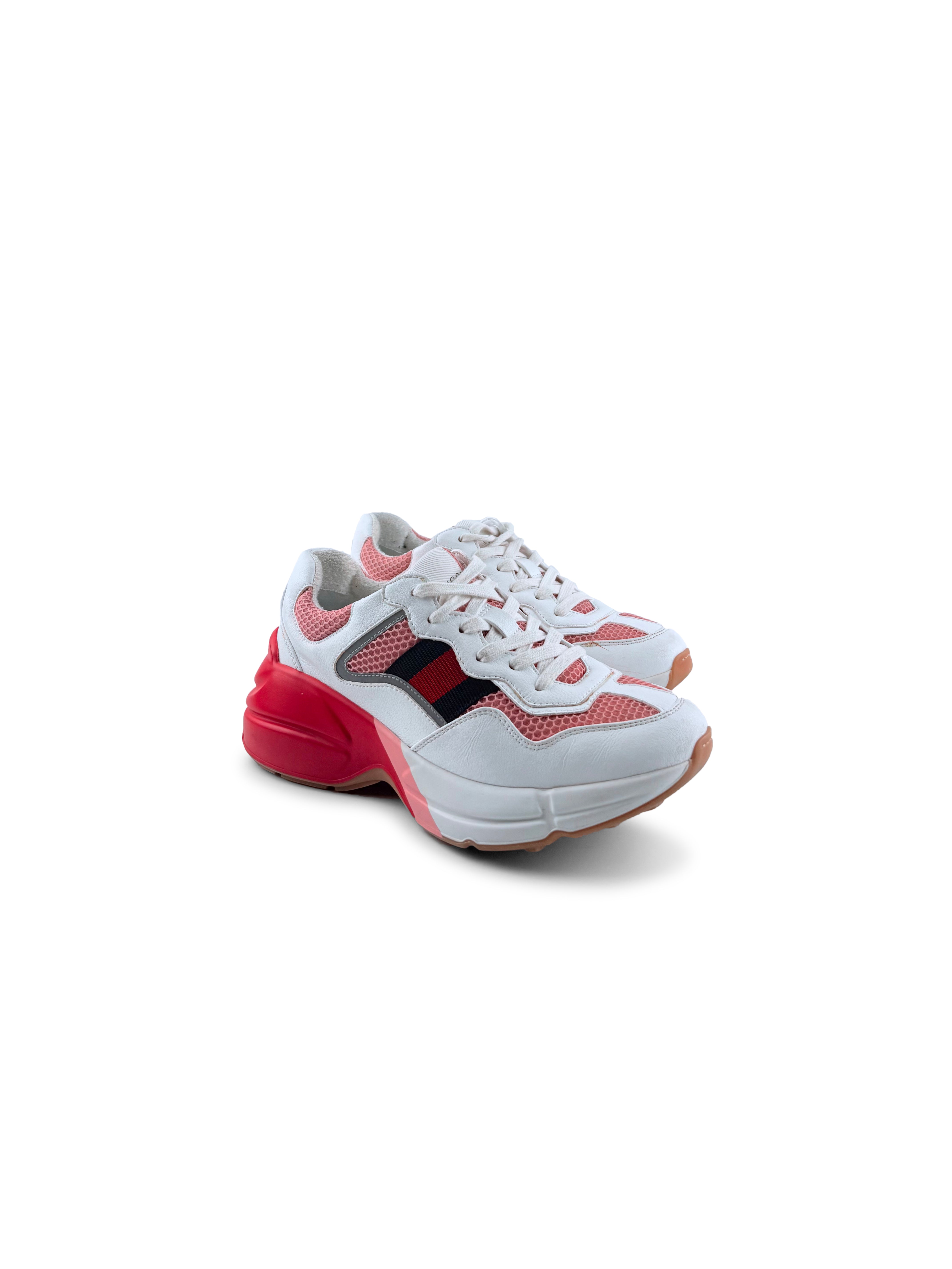 Gucci Rhyton Rouge et Blanche Taille 36
