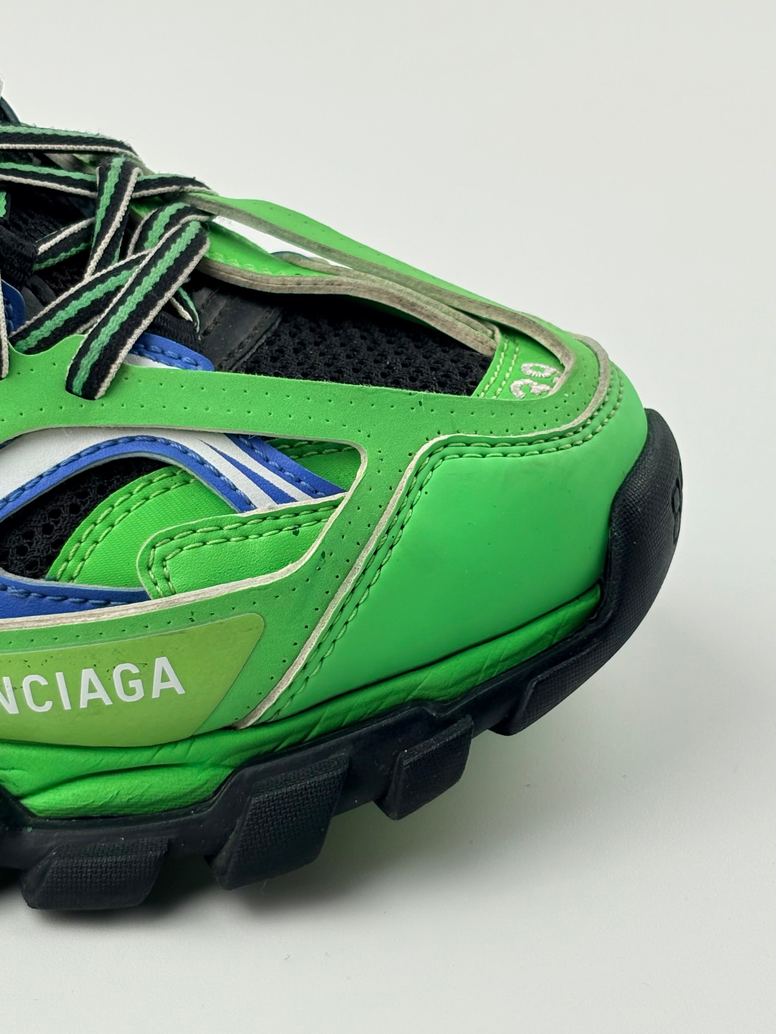 Chaussure Balenciaga Track Verte et Bleu Taille 39