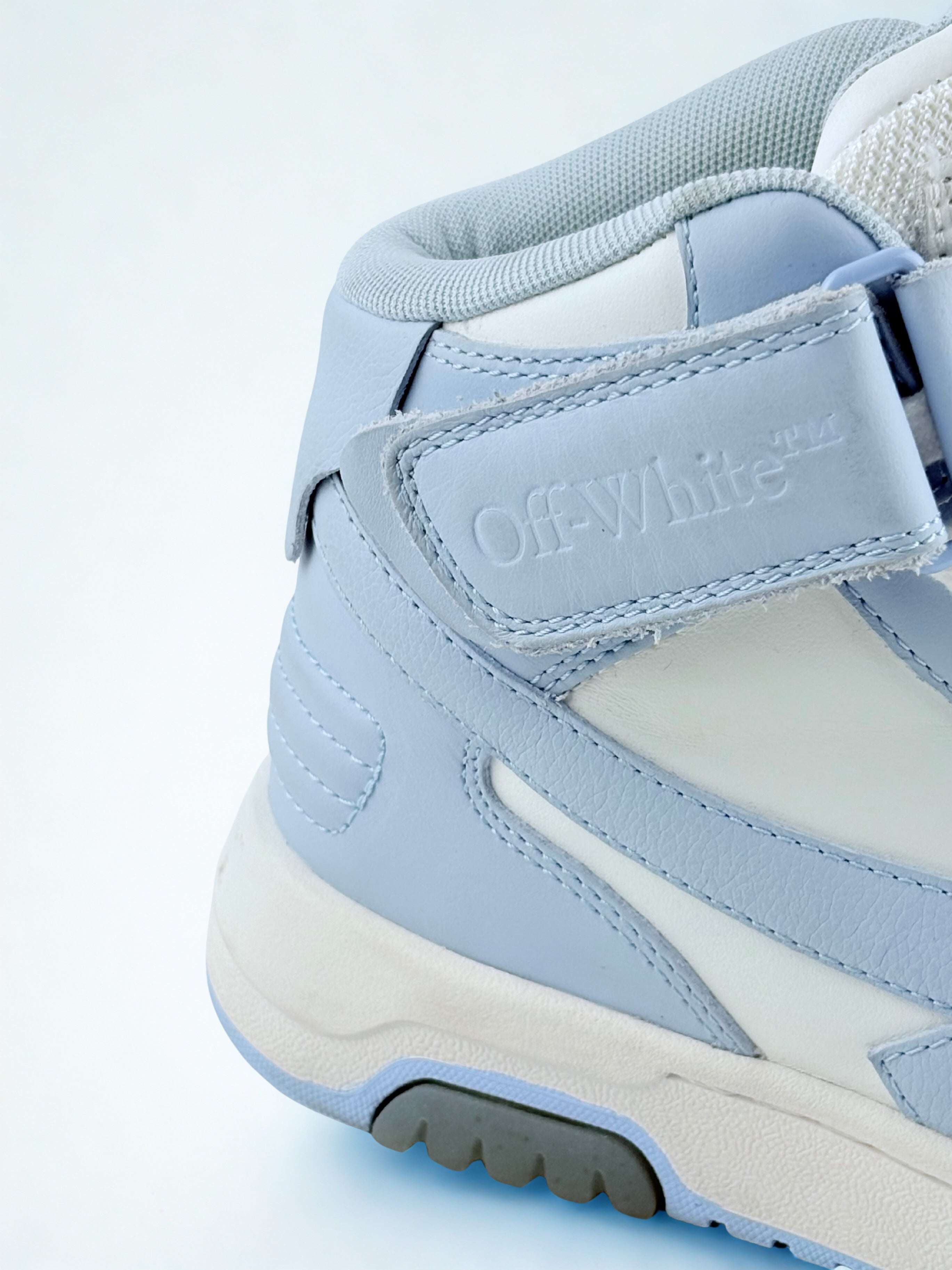 Off-White Out Of Office High Bleu et Blanche Taille 36