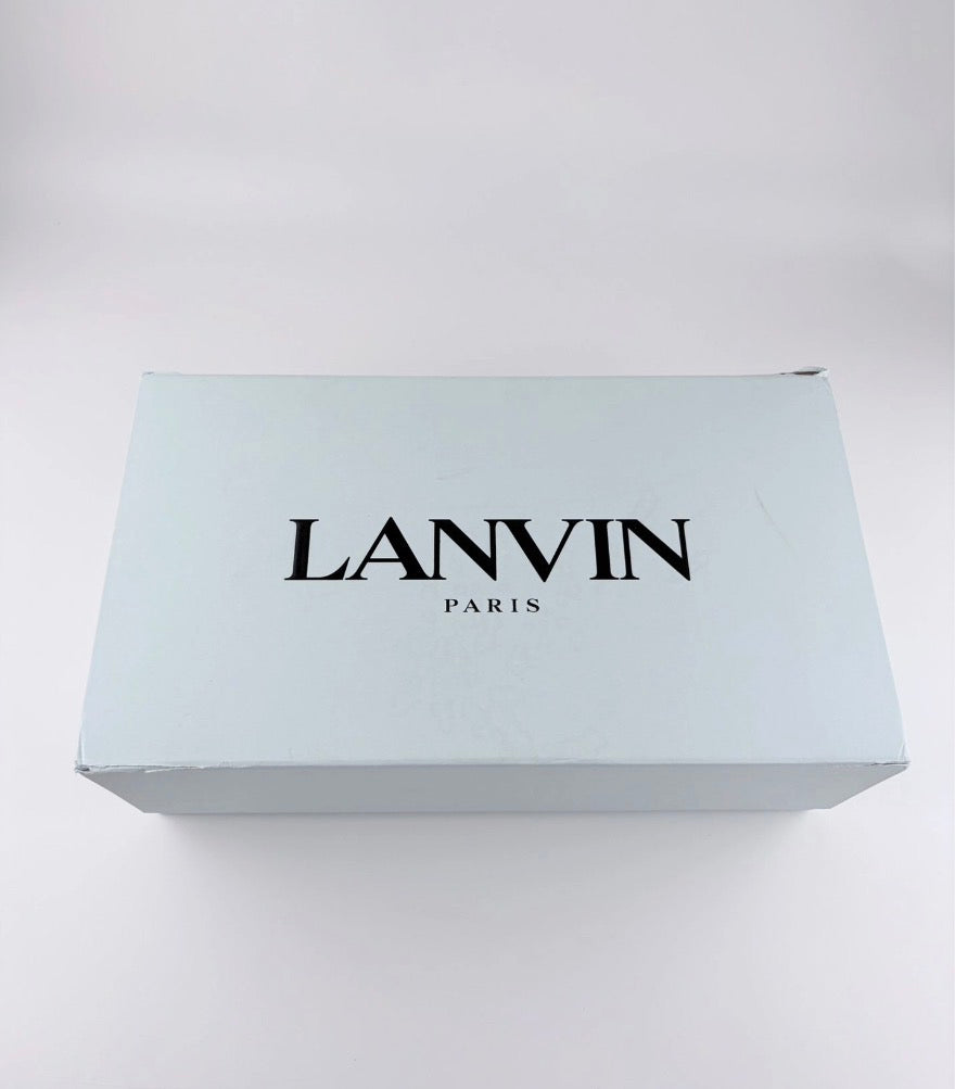 Lanvin Curb Xl Marron et Beige Taille 37
