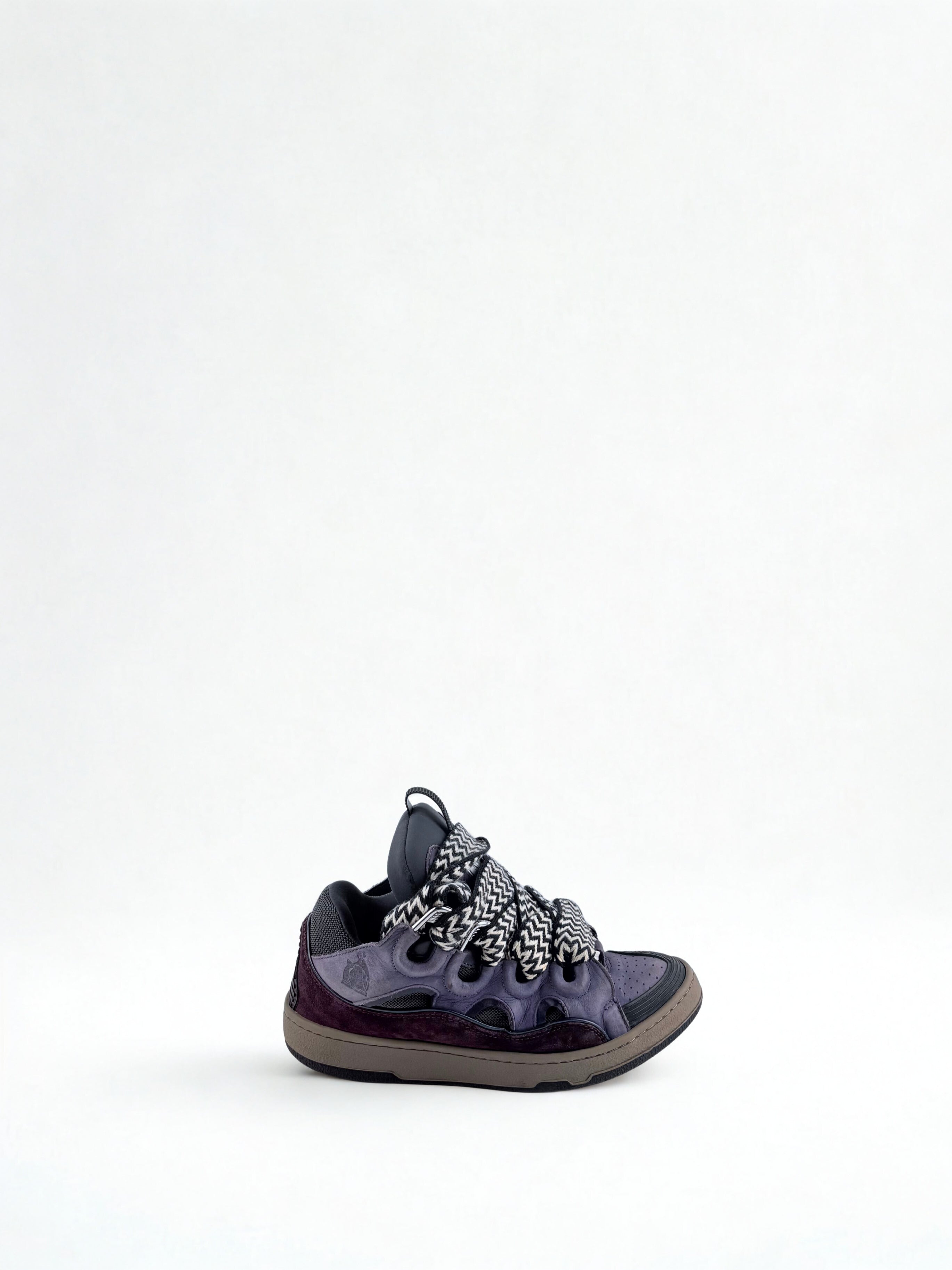 Lanvin Curb Xl Violette et Noir Taille 40