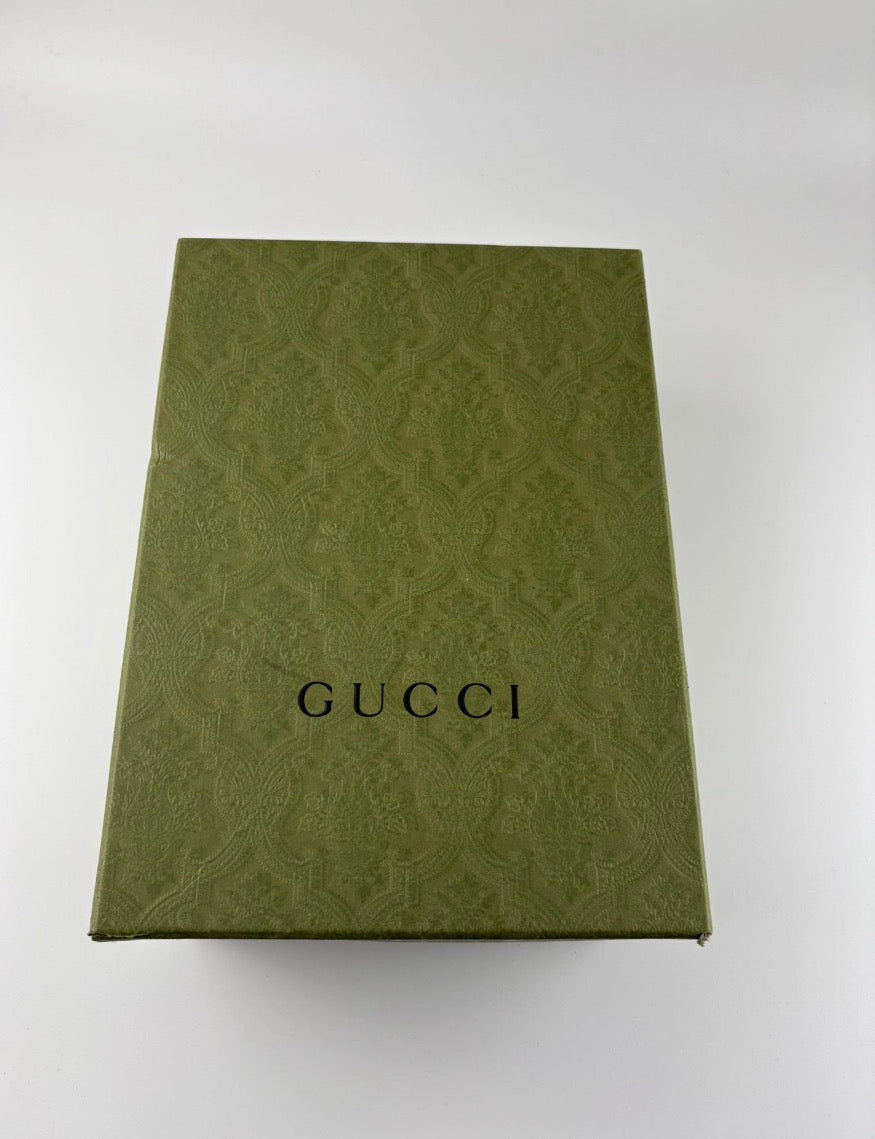 Gucci GG Plate-forme Blanche et Rose Taille 38