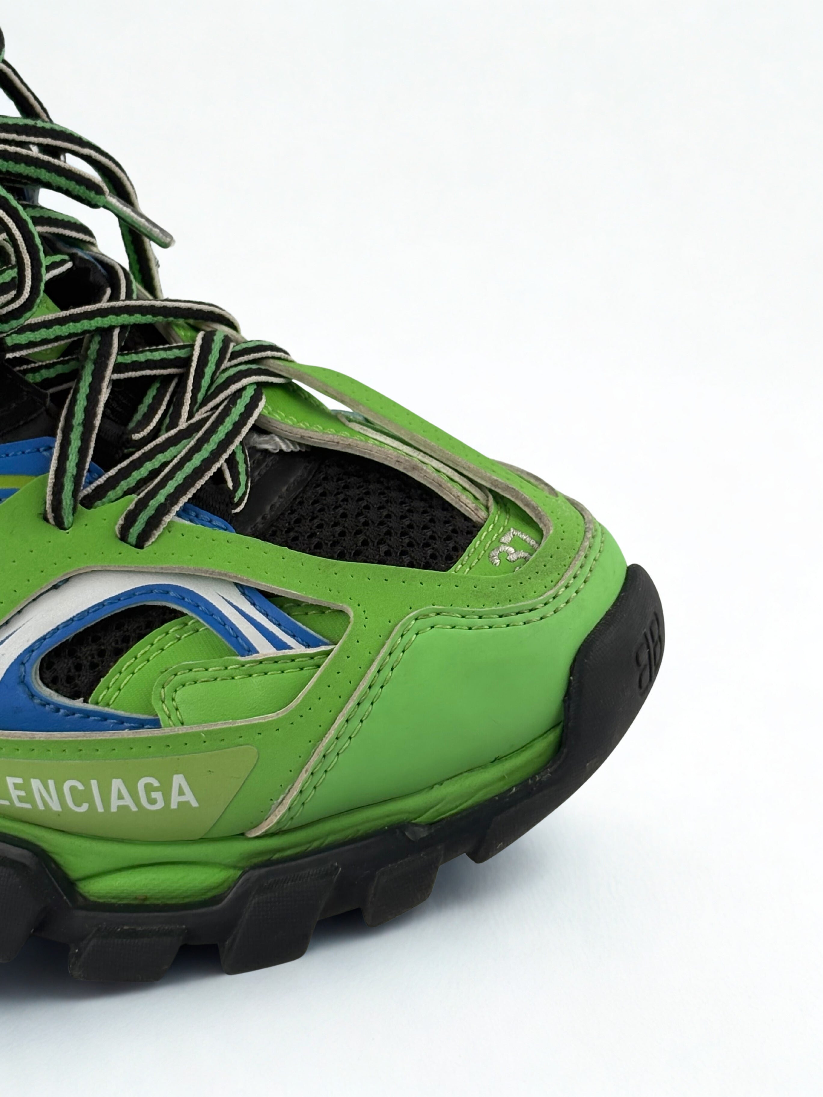 Chaussure Balenciaga Track Bleu et Vert Taille 37