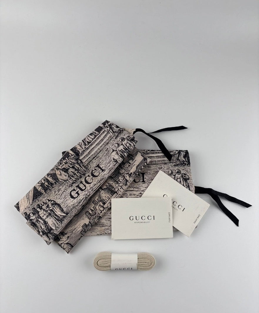 Sneakers Gucci Ultrapace Beige et Orange Taille 38,5