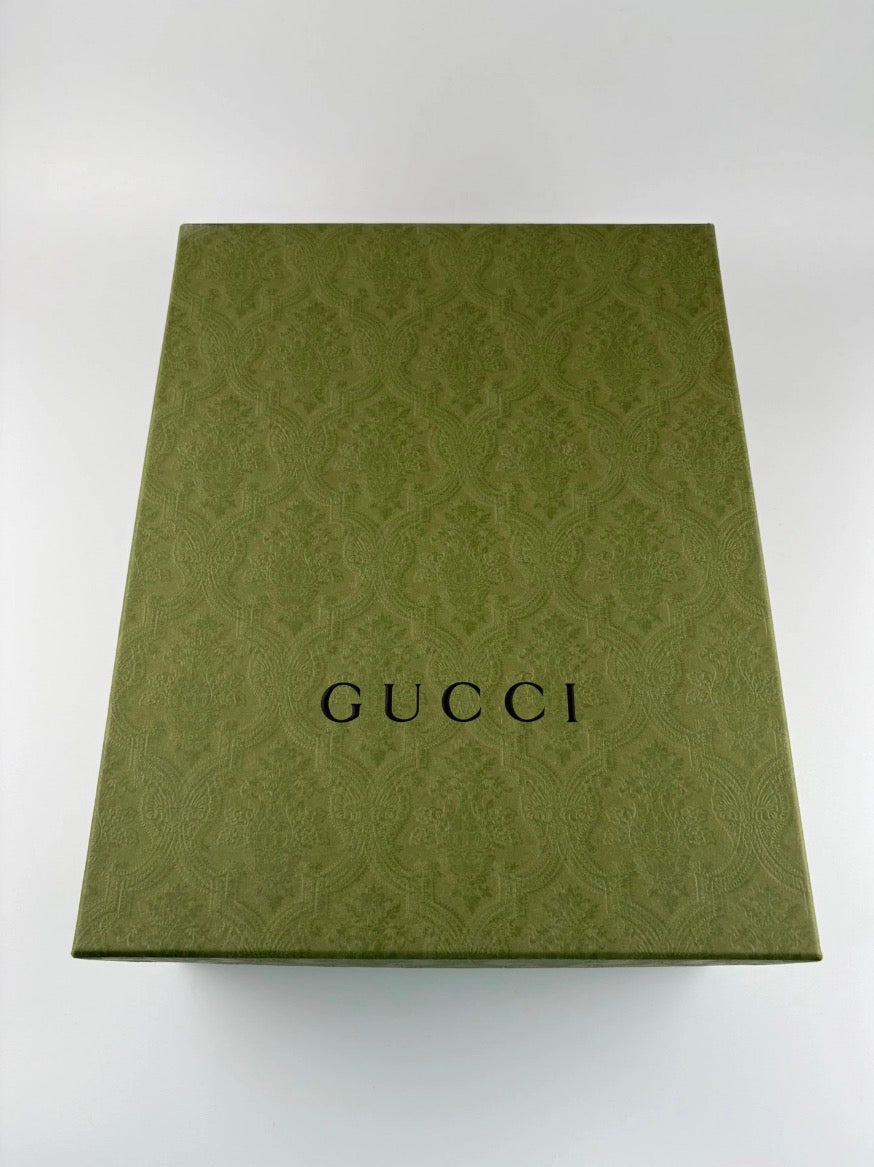 Gucci Grey Monogramme Grise et Noir Taille 43,5